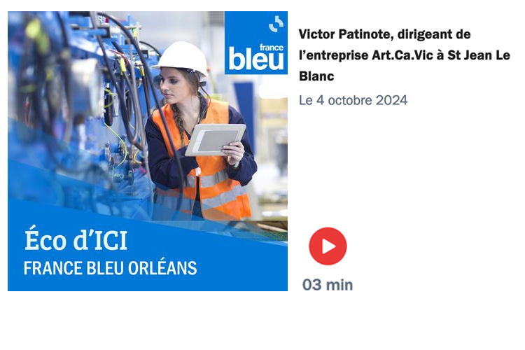 ART.CA.VIC - Podcast Éco d'ICI sur France Bleue